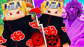 Jugamos MINECRAFT NARUTO Pero SIENDO UN UCHIHA!