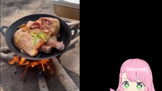 Japanese goblins watch "Eat Crispy Chicken Today"