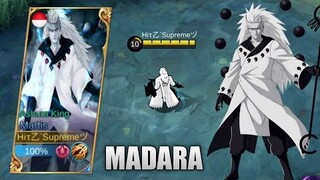 MARTIS SKIN SCRIPT AS MADARA RIKUDOU | NO PASSWORD - MOBILE LEGENDS