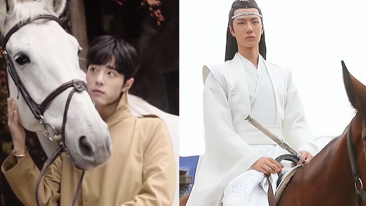 [Wang Yibo Xiao Zhan] Riding a horse is so cool