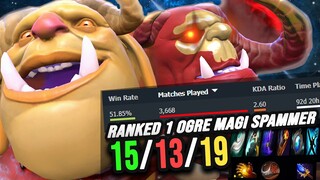 Rank 1 Ogre Magi Spammer - Offlane - 7.24