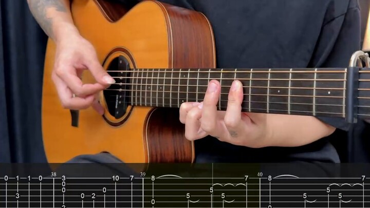 Vanilla song "Imprisoned XII" fingerstyle guitar丨Solar puppet Ave Mujica