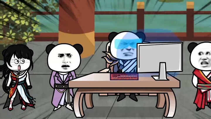 [Origin Internet Cafe] Are we playing the same game?! Look at me using my revolver to fight ten peop