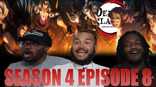 THIS IS SO PEAK!! | Demon Slayer Season 4 Episode 8 Reaction