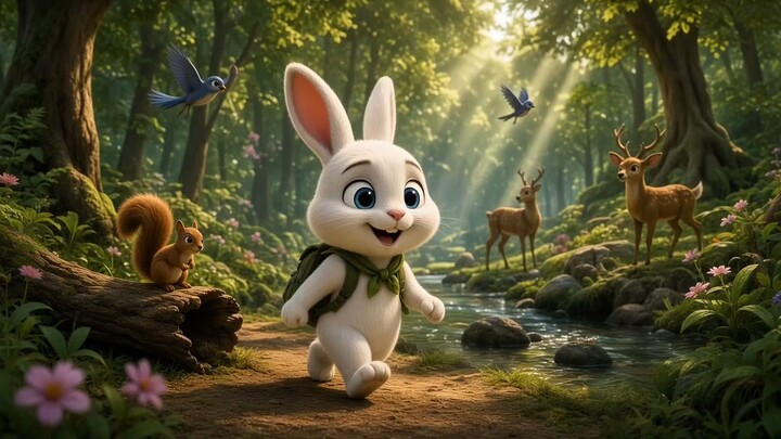 The River Suddenly Disappeared… 🐰💧 | Lumi – The Clever Rabbit ep 1