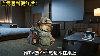 当我遇到假红后