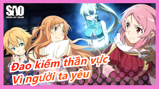 [Đao kiếm thần vực] Kiếm của ta để bảo vệ người ta yêu / Asuna & Kirito