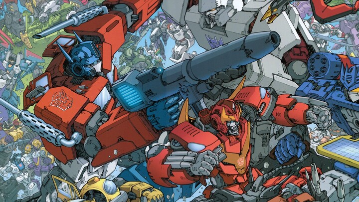 Transformers Animation Comics Movie Mashup [Until Everyone is United! ]
