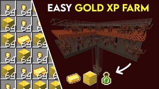 Minecraft Simple Gold XP Farm 1.19 Unlimited Gold and XP