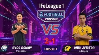 FeLeague 1 Match KRUSIAL: EVOS Rommy Kalahkan ONIC 2-1 (Highlight & Reaksi)