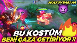 BU KOSTÜM BENİ GAZA GETİRİYOR !! MOSKOV YENİ SKİN 🔥 | Mobile Legends