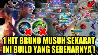 2X MANIAC 1X SAVAGE BUILD BRUNO PALING SAKIT YANG BENAR DI TIER MYTHIC 2021