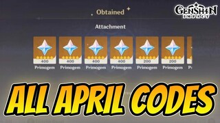 3 NEW Redeem CODES | Genshin Impact April 2022