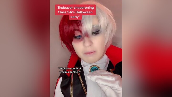 About to destroy Endeavor’s whole career😂😈 myheroacademia vampiretodoroki shoto todoroki  PradaBucketChallenge