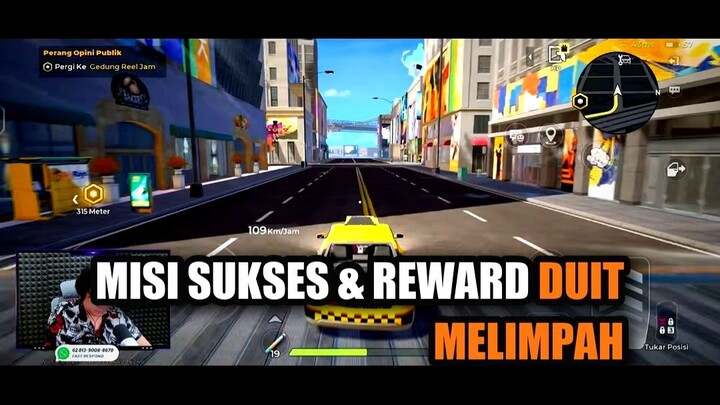 Misi Sukses & Reward Duit Melimpah | Berhasil selamatkan penumpang & panen 100 ribu duit kotor!