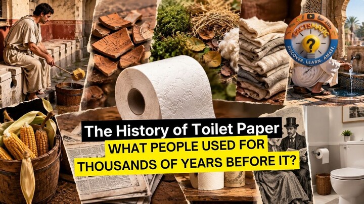 The History of Toilet Paper - Factsmatic