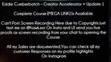 Eddie Cumberbatch Course Creator Accelerator + Update 1 download