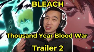 BLEACH Official Trailer 2 - Thousand Year Blood War | Anime Reaction Video | Asians Down Under