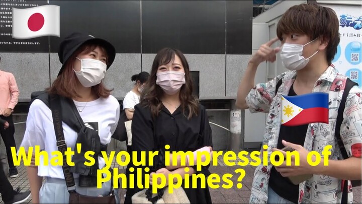 Asking Japanese- First Impression of Philippines 【interview】