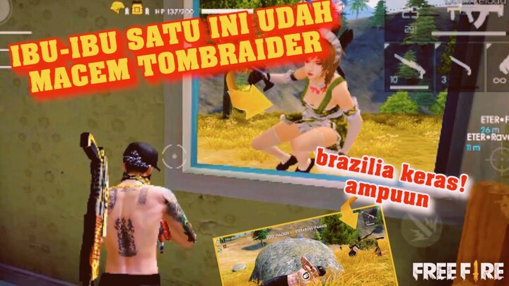 RUSUHIN IBU-IBU YANG LAGI DI RUMPI DI BRAZILIA - FREE FIRE