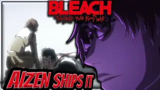 You Don't Mess With Aizen's OTP in Bleach Thousand Year Blood War Episode 11