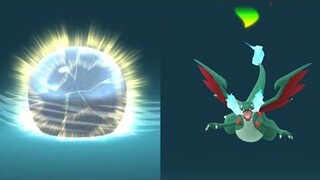 I caught Shiny Charizard in raid and evolve into Mega Charizard X or Y?
