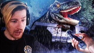 A DINOSAUR HORROR GAME?? YES & IT IS TERRIFYING. (Oakwood)