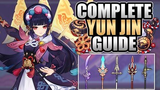 YUN JIN - Complete Guide - Weapons, Artifacts, Mechanics & Teams Explained | Genshin Impact