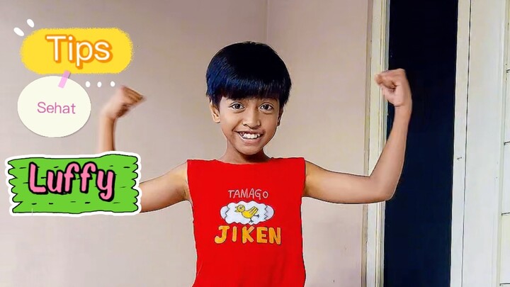 Semangat olahraga ya guys biar perutnya kotak2 ‼️ Tips sehat ala Luffy