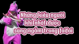 Những kiểu người khi nhặt được Súng Ngắm trong FreeFire | Chú Xám #shorts