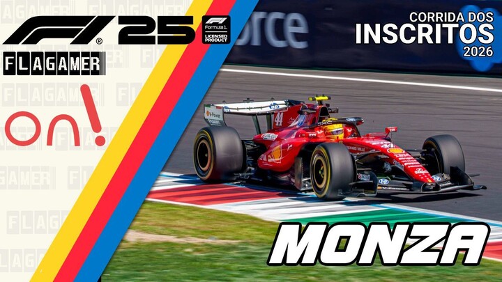 CORRIDA DOS INSCRITOS 2026 COMPLETO - GP DE MONZA [ETAPA SETEMBRO]