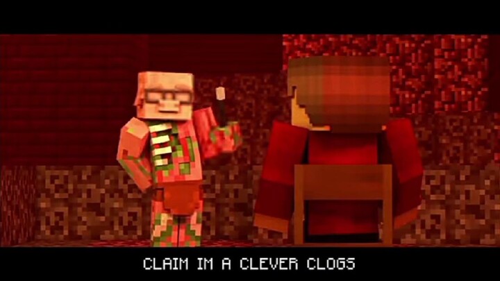 Minecraft nether zombie Pitman rap animation song🎵