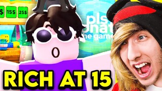 The Rise of Roblox's Richest Kid... | KreekCraft Reacts