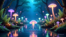 Jelly Fish On The Deepwater