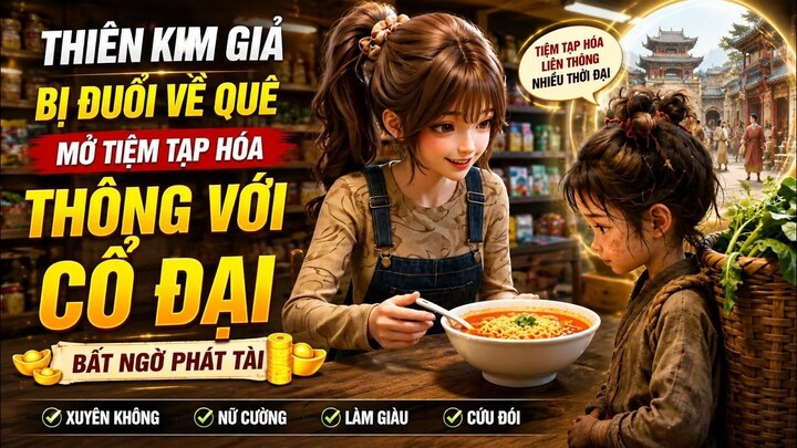 Thiên Kim Giả Bị Đuổi Về Quê, Mở Tiệm Tạp Hóa Thông Với Cổ Đại Và Bất Ngờ Phát Tài