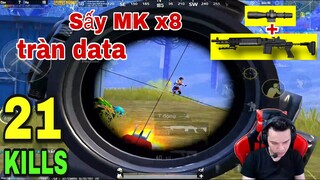 PUBG MOBILE - BỘ BIM SẤY MK X8 LỌT KHE KHÔNG GIẬT BỊ TRÀN DATA VÀ CÁI KẾT BẤT NGỜ