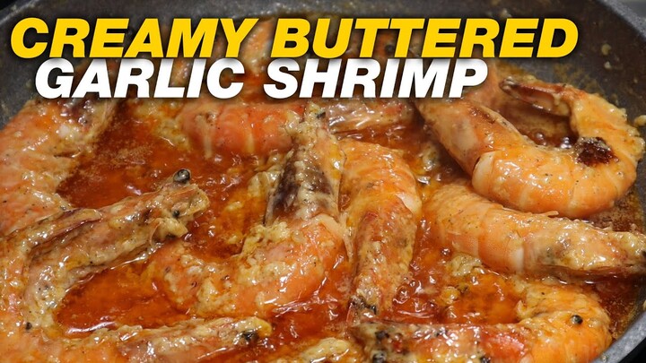 Creamy Buttered Garlic Shrimp