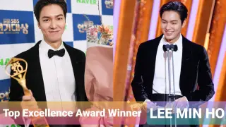 20201231【EN SUB】 LEE MIN HO - "Top Excellence Actor" Acceptance Speech in SBS Drama Awards
