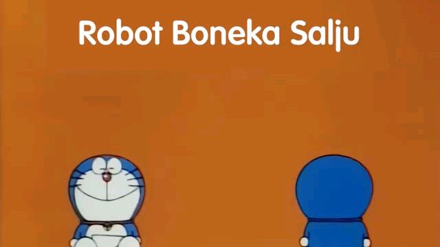 Doraemon jadul D ID EP: robot boneka salju