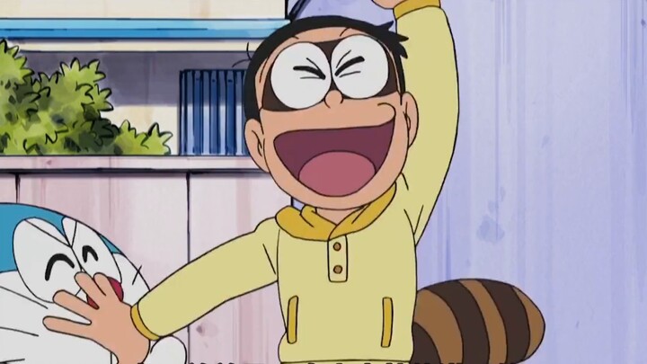 Đôrêmon: Chồng bé nhỏ bị mèo gấu trúc nguyền rủa và bị ảo giác nhưng hổ béo Nobita lại gặp tai họa