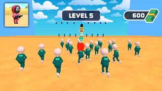 Squid Game RED HAIR Version - Squid Games   All Challenge  Fun Casual Games Studios Trailer Part. 2