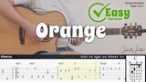 Orange (Easy Version) - 7!! (Your Lie in April) ED 2 | Fingerstyle Guitar | TAB + Chords + Lyrics