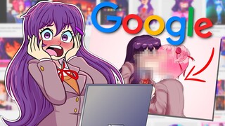 YURI GOOGLES HERSELF