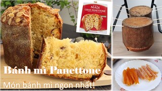 Bánh mì trái cây Panettone truyền thống từ nước Ý cùng cách làm mứt vỏ cam