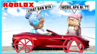 Aku Dan Adiku Menggambar Ban Mobil Lucu Di Roblox Brookhaven ft @Shasyaalala