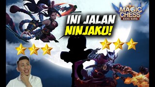 DUO NINJA Hayabusa + Hanabi ⭐⭐⭐ = AUTO WIN!! | Magic Chess Bang Bang Indonesia