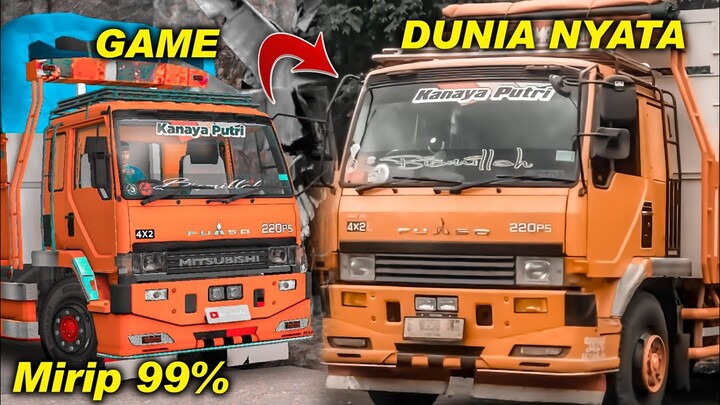 Mod Bussid Dan Real 😱 Mod Fuso Spesial Kanaya Putri Keren Banget !