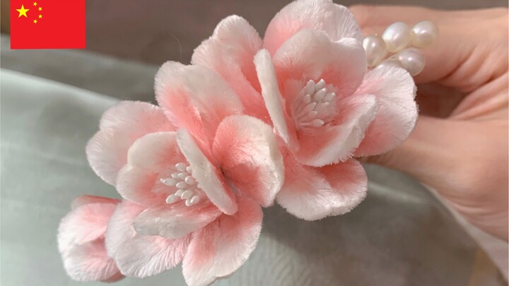 【Kerajinan Adat Warisan Budaya Tak Benda】Mawar Sakura Pertama untuk Musim Semi