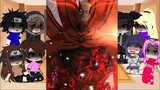 👒 Naruto Friends react to Baryon Mode, AMV , Kurama  | Gacha Club | Naruto react  Compilation