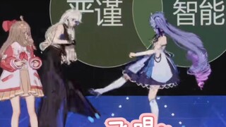 Nailin: How can I not reach this? Wanwan: (Flying kick!)